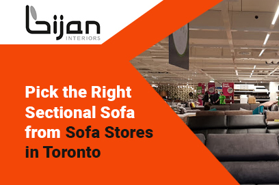 Pick the Right Sectional Sofa from Sofa Stores in Toronto